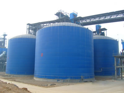 会同水泥钢板库改造