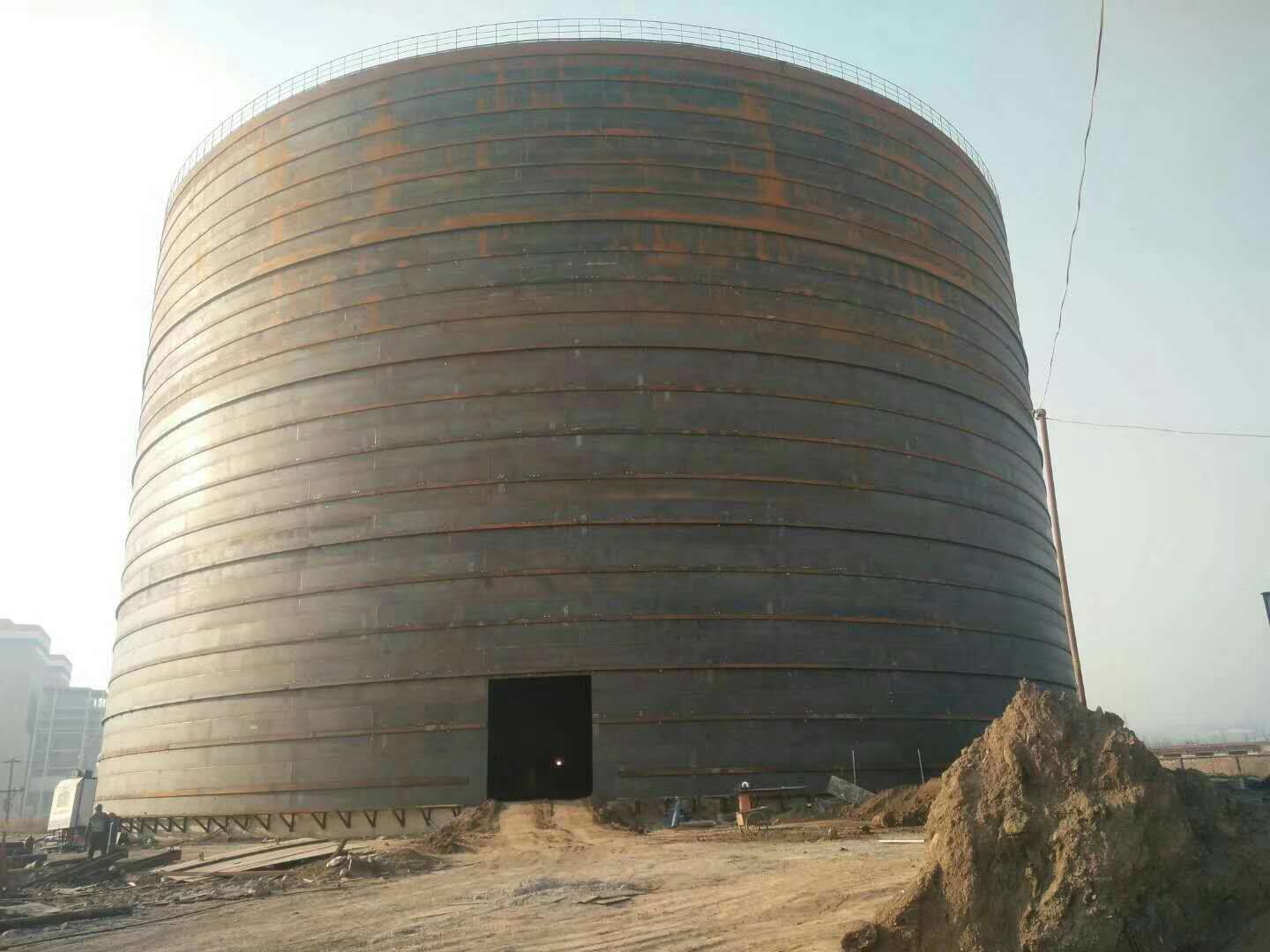 会同承建大型钢板库的好处及原理